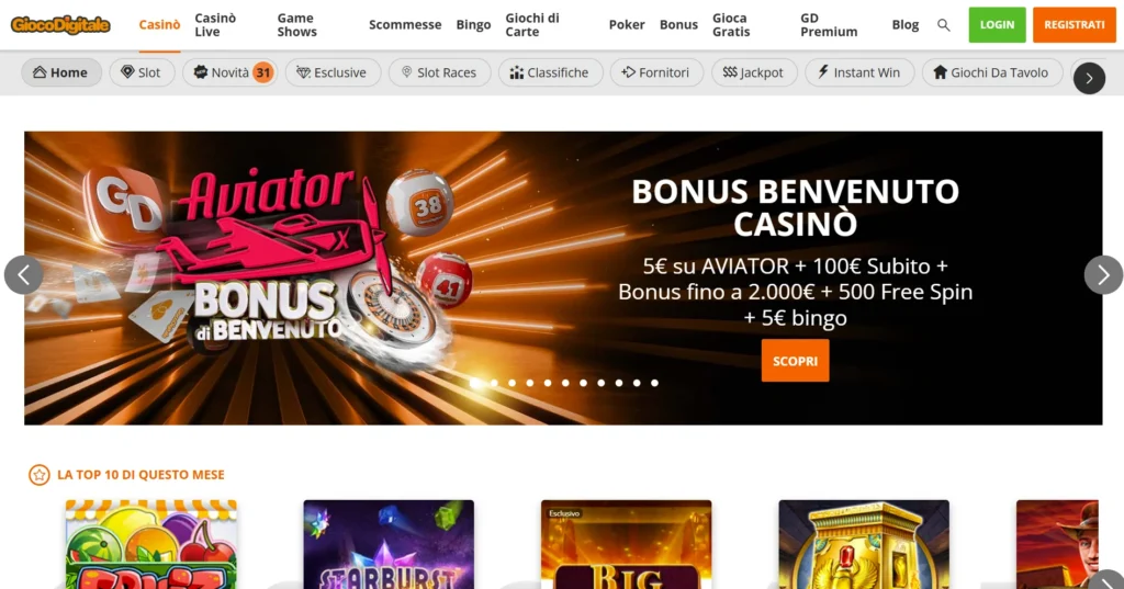 Casinò Gioco Digitale website