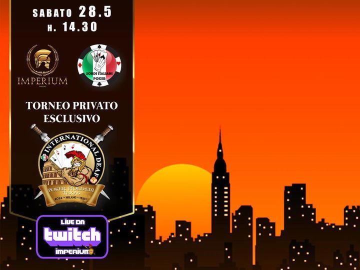 International Deaf Poker Italy Hold’em Texas 2022