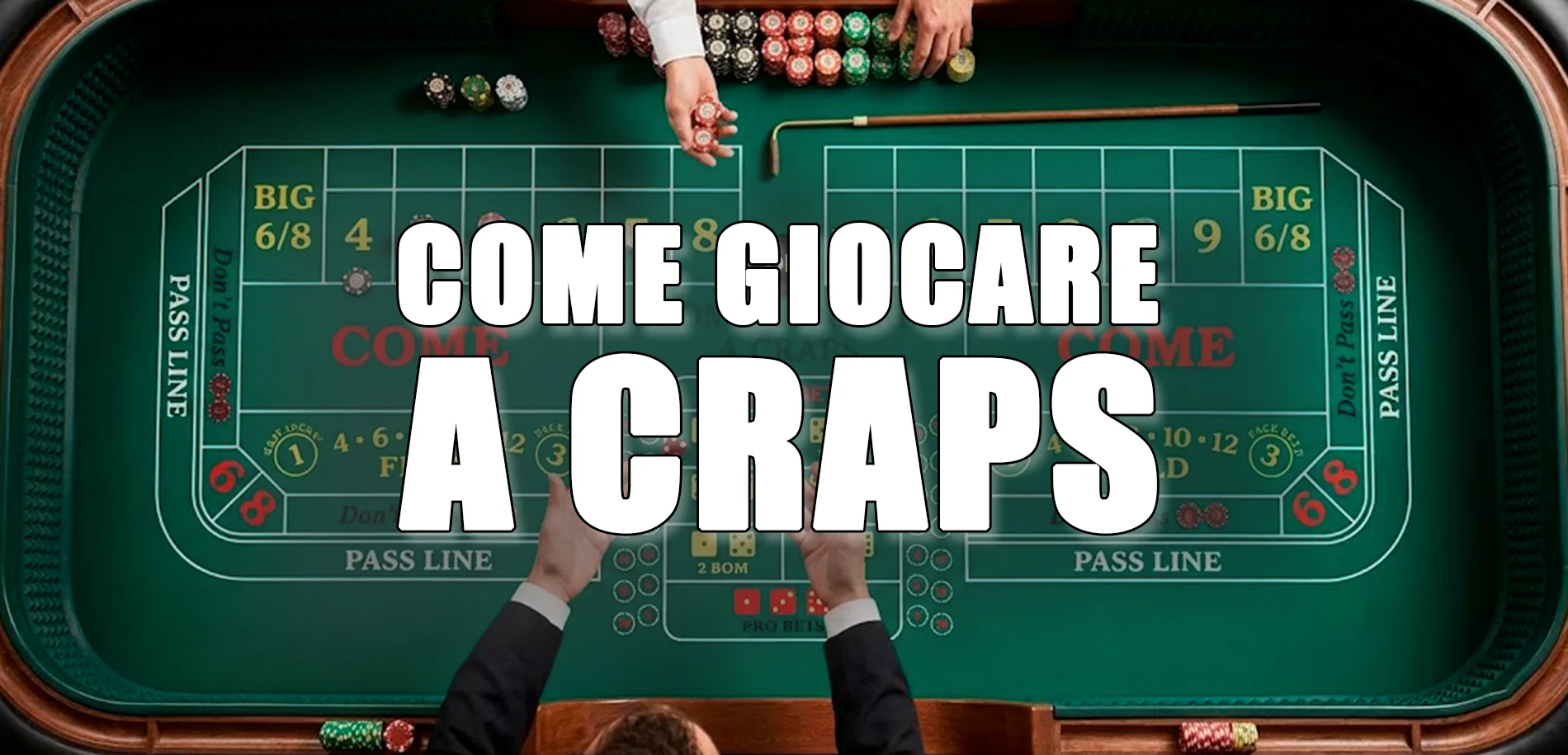 Come giocare a craps: sfumature e regole