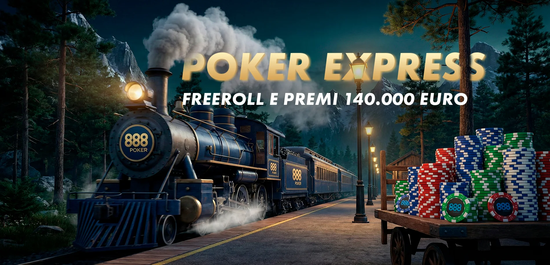 Poker Express – nuova promozione di 888poker