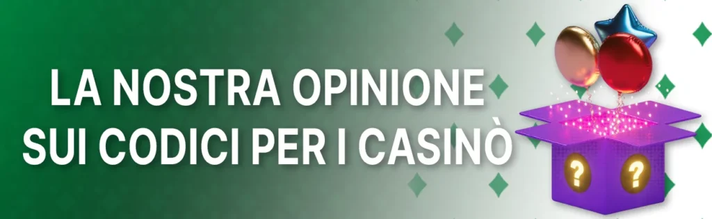 I codici bonus senza deposito nei casinò italiani offrono un metodo pratico per attivare promozioni. Basta inserire il codice nella sezione dedicata per riscattare l'offerta nei tempi stabiliti.