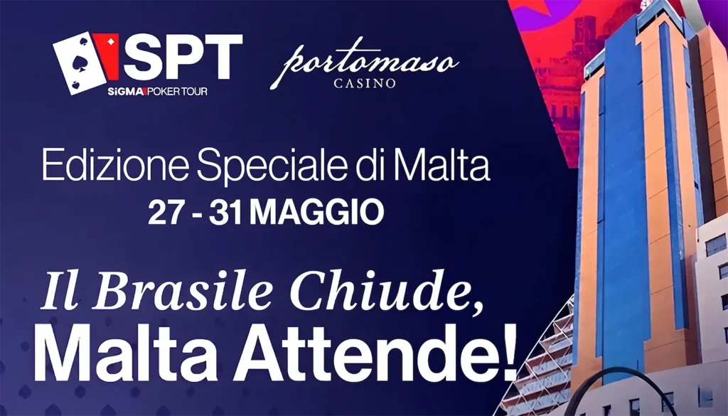 SiGMA Poker Tour sbarca a Malta