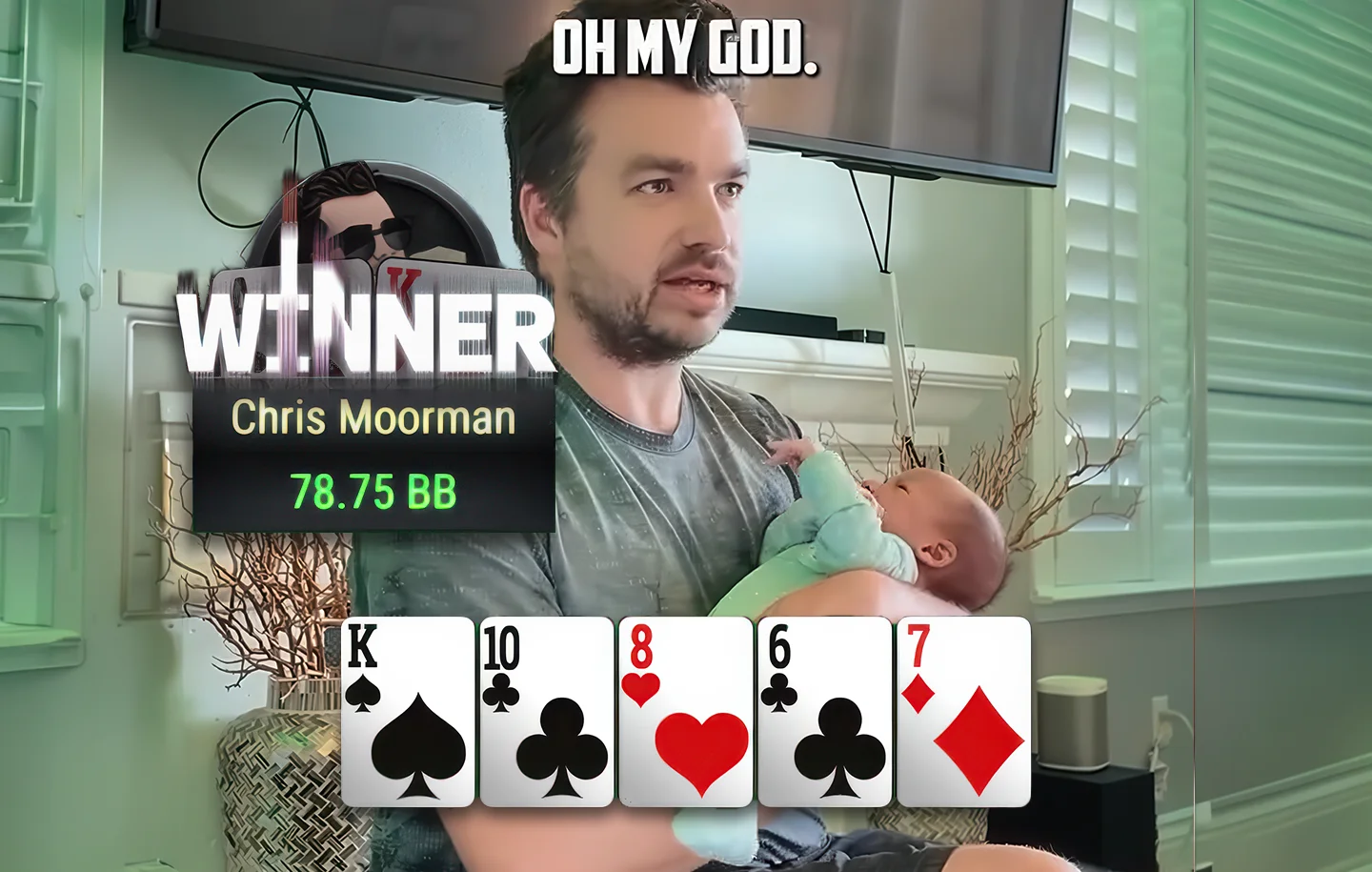 Chris Moorman ritrova la forma su ACR Poker dopo essere diventato papà