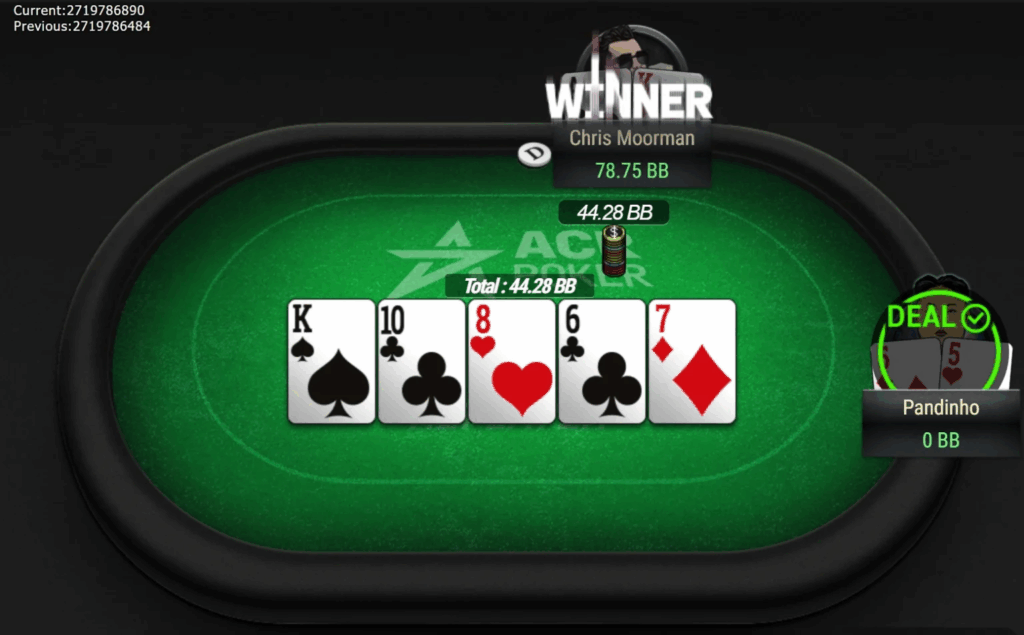$1,050 The Sunday Banana $400K GTD Final Hand