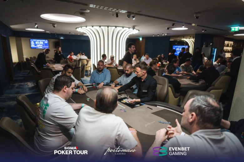 Tavoli del SiGMA Poker Tour Malta