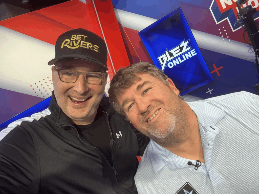 Phil Hellmuth e Chris Moneymaker