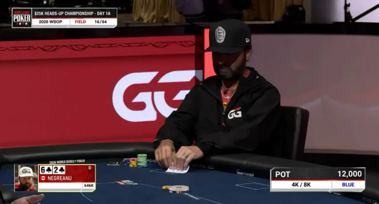 Daniel Negreanu nello stream WSOP