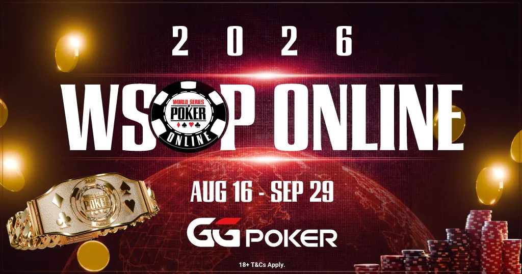 GGPoker pubblica il calendario delle WSOP Online 2026