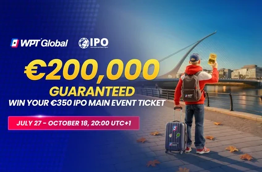 Qualificati al Main Event IPO tramite i satelliti di WPT Global