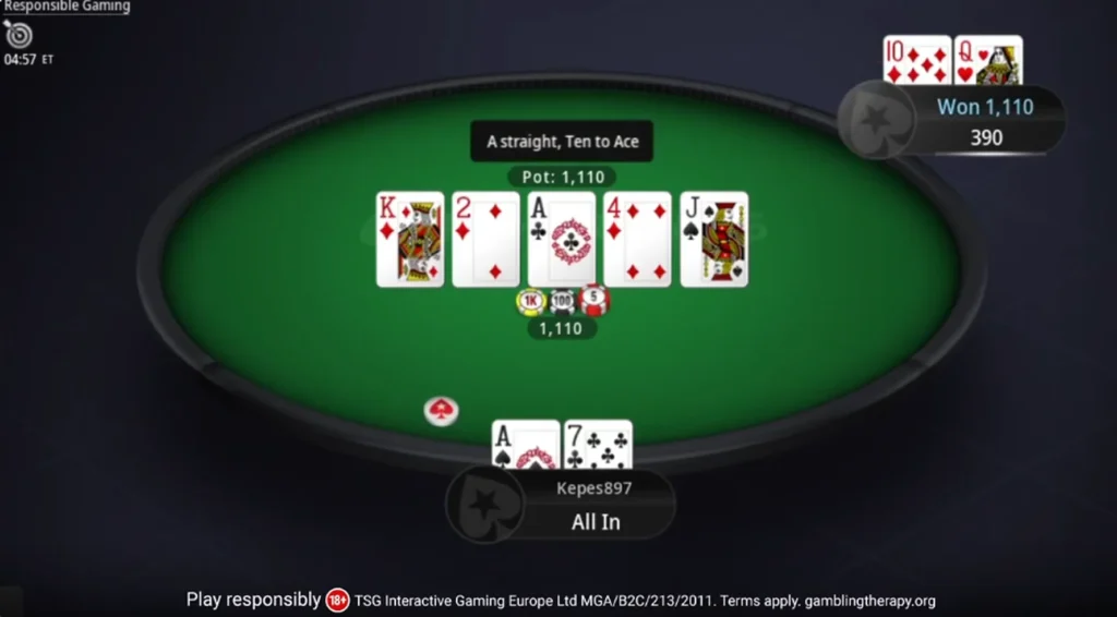Spin & Go da $5 con moltiplicatore 240.000x: montepremi da $1,2 milioni prima della prima mano. Gwaugh1 vince $1 milione dopo 18 minuti.