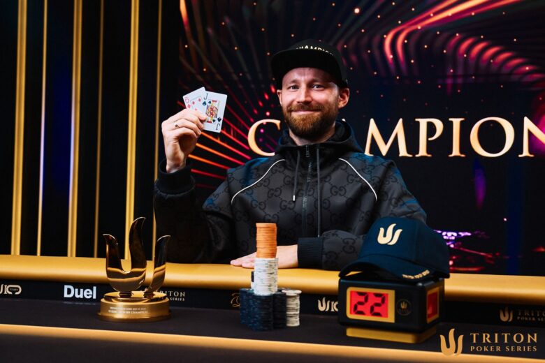 Alex Boika vince il $25K NLH 8-Handed per $761K e conquista il suo primo trofeo Triton.