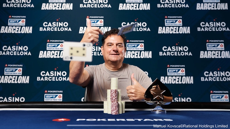 EPT Barcellona inizia il 16 agosto con il €1,100 Senior's (280 entries). Antoine Vranken vince €42.6K, Timur Sattarov 2° per €34.7K.