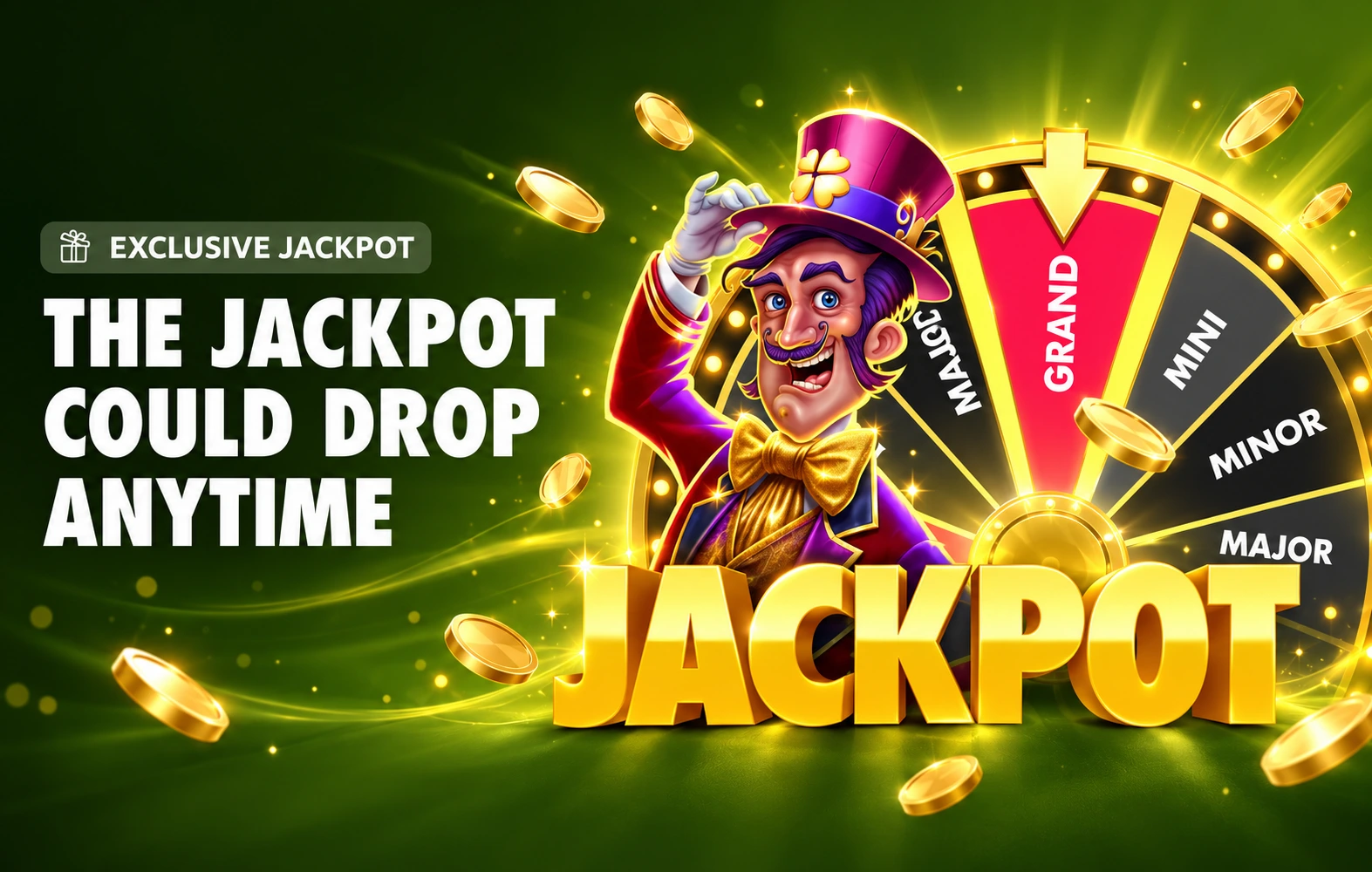 Gold Coin Jackpot di McLuck: quattro jackpot progressivi che possono scattare a ogni spin
