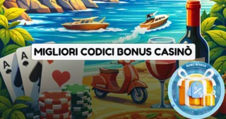 I codici bonus casinò permettono di ottenere promozioni esclusive, come free spin o bonus senza deposito. Quest'ultimo è il più ambito: viene fornito all'iscrizione e non richiede versamenti iniziali.