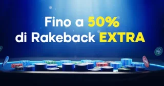 888poker Rakeback UP TO 50